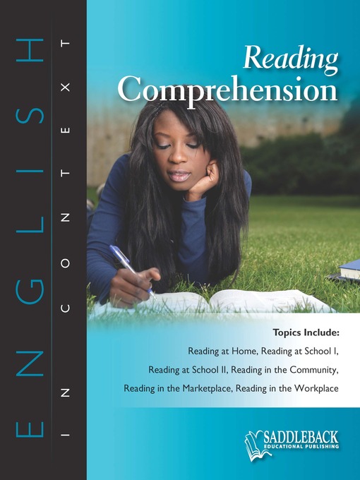 Title details for Reading Comprehension by Saddleback Educational Publishing - Available